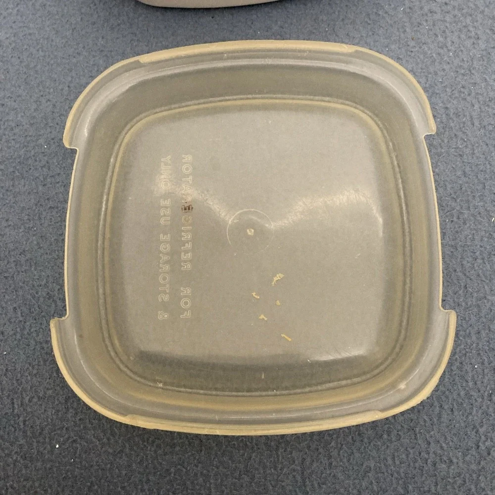 VTG Corning Ware Blue Cornflower Petite Pan (P-41)‎ Set Of 2 with 1 Plastic Lid